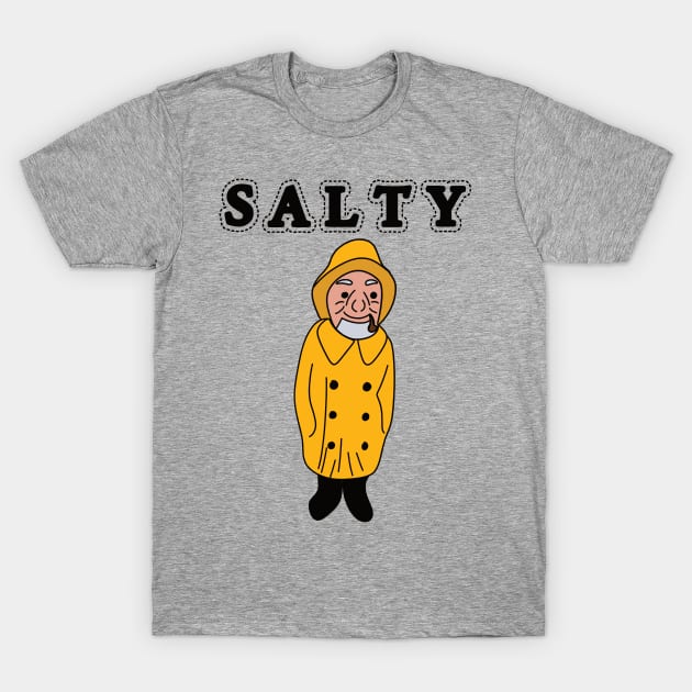 Salty Old Sailor T-Shirt by Alissa Carin